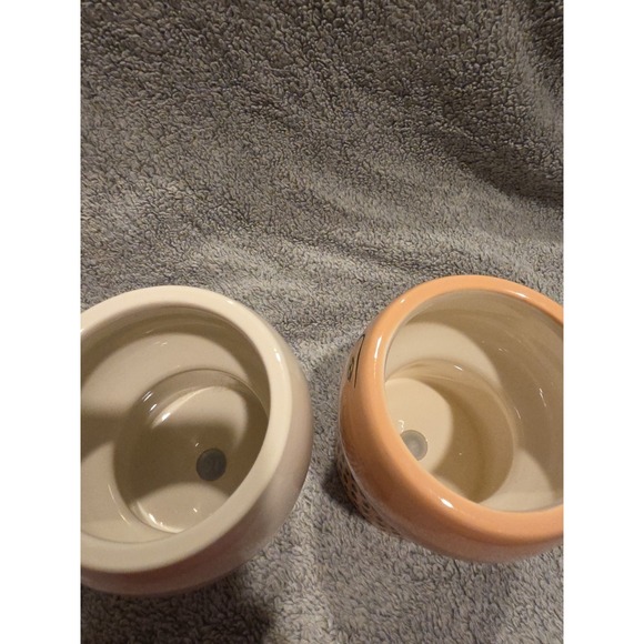 Set Opalhouse Stoneware Face Planter Vase Abstract Art Whimsical Anthropomorphic - Picture 5 of 6